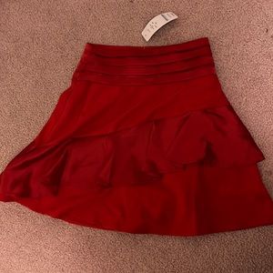 Bebe "Ollie" Skirt Red
